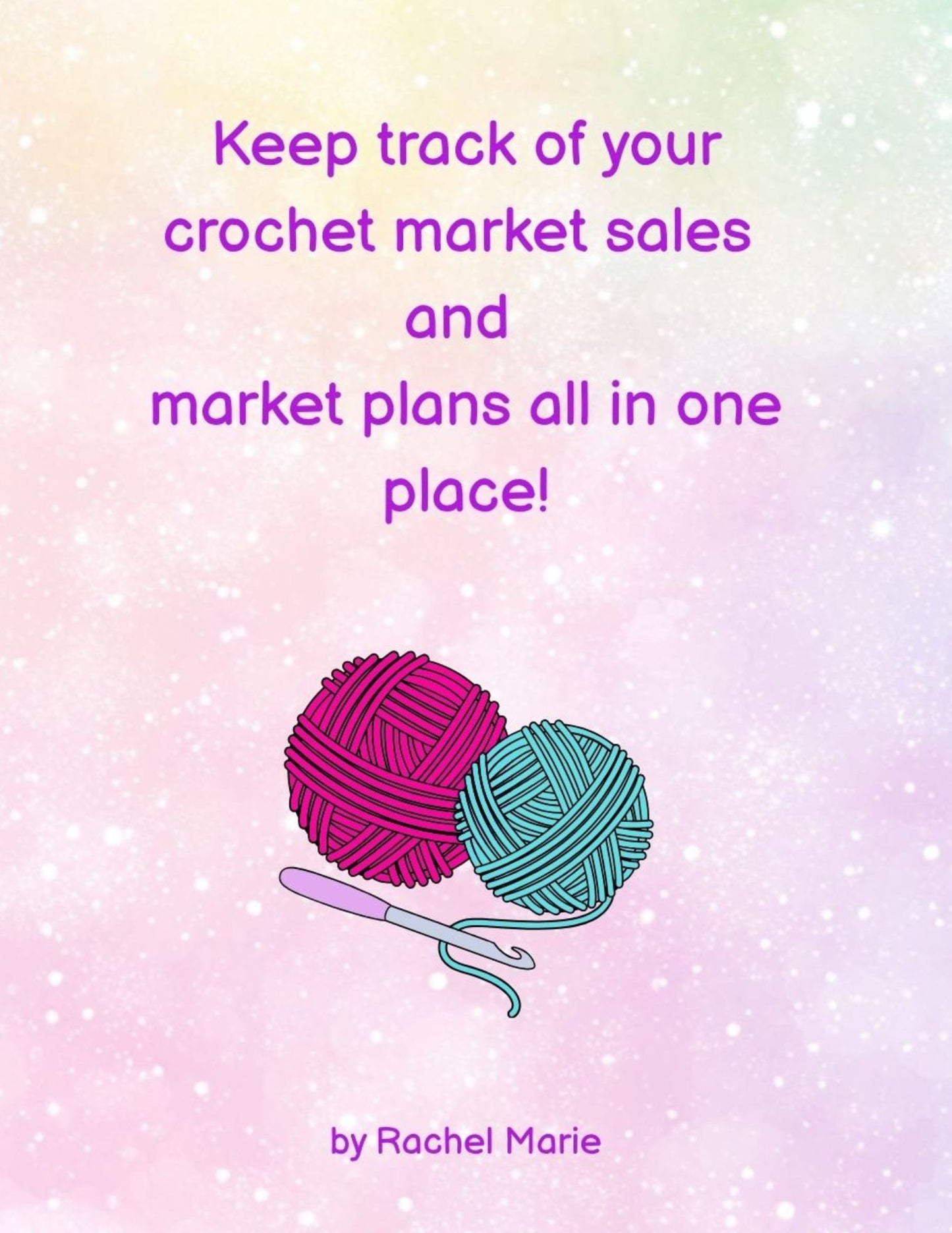 Crochet Market Tracker Journal (Physical Book)