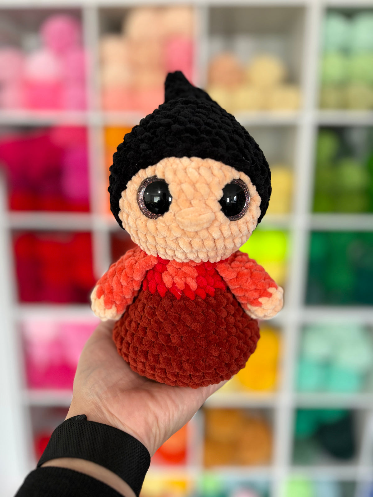 Three Witches Desk Pal Trio Bundle Digital Crochet Pattern, Low Sew Pattern (PDF Pattern)