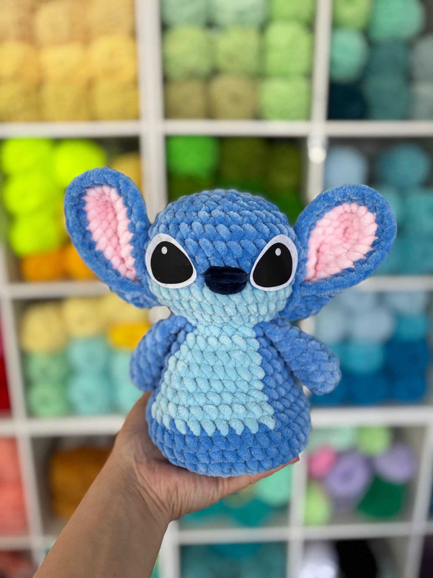 Blue Alien Desk Pal Plushie