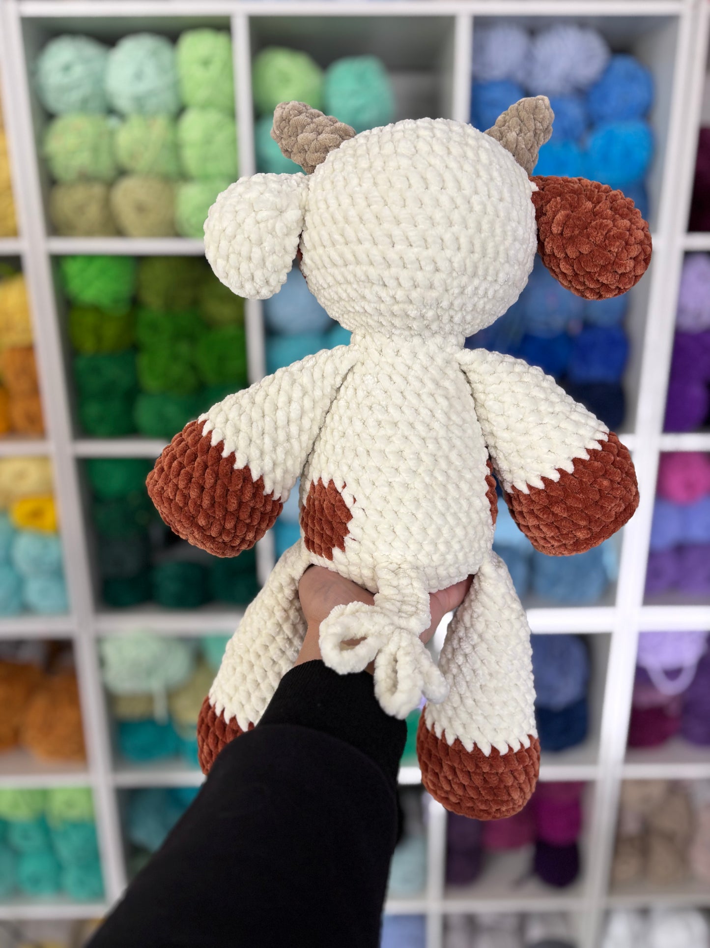 Cow Huggable Plushie