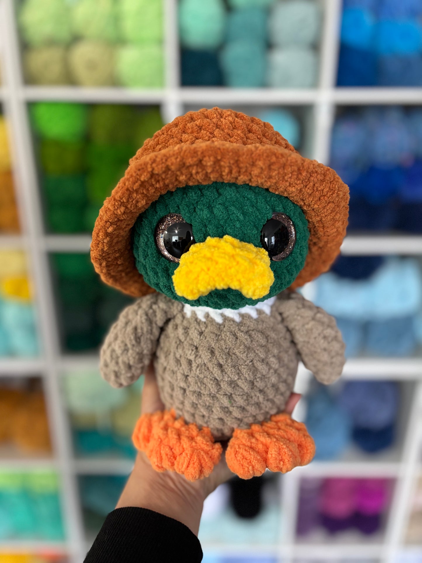 Mallard Ducky Huggable Plushie