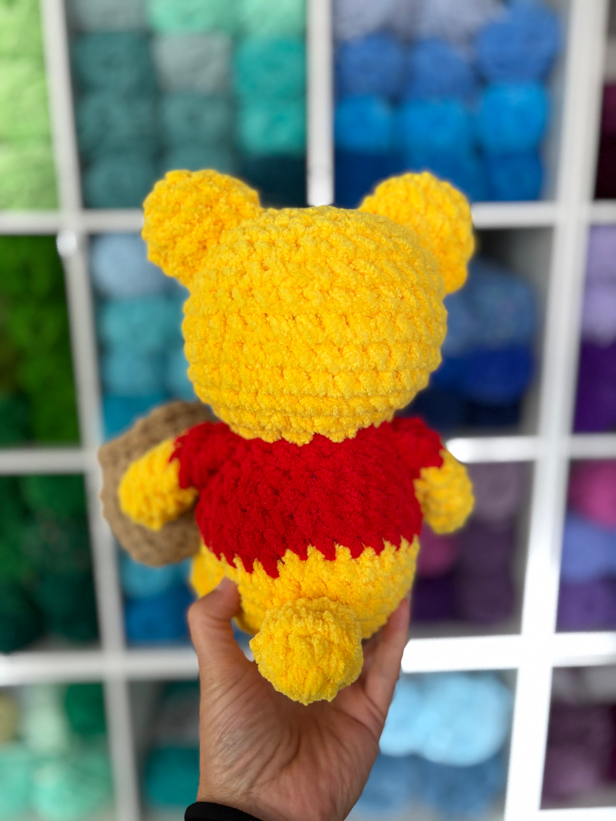 Honey Bear Huggable Plushie