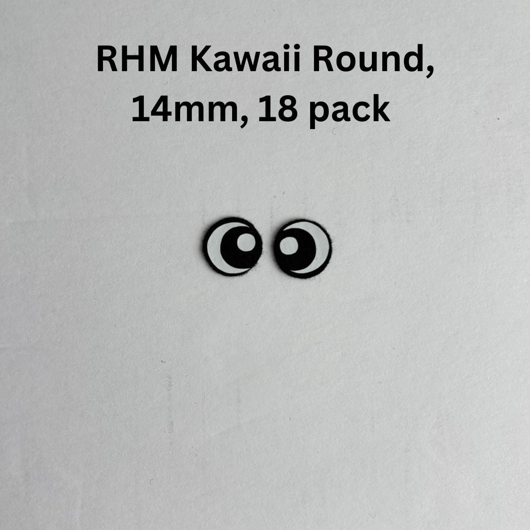 Felt Eyes ~ RHM Kawaii Round Eyes