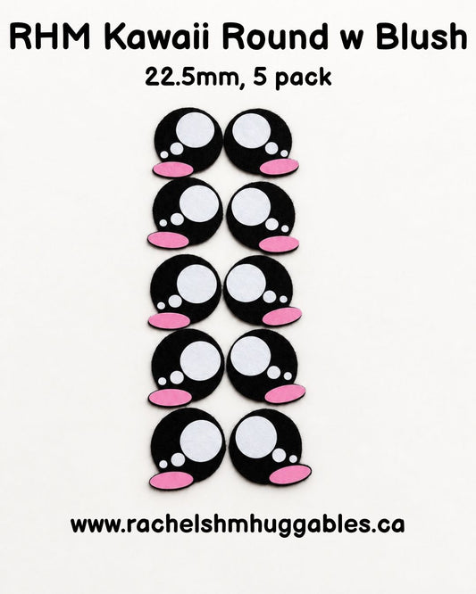 RHM Kawaii Round Eyes with Blush 2.25cm