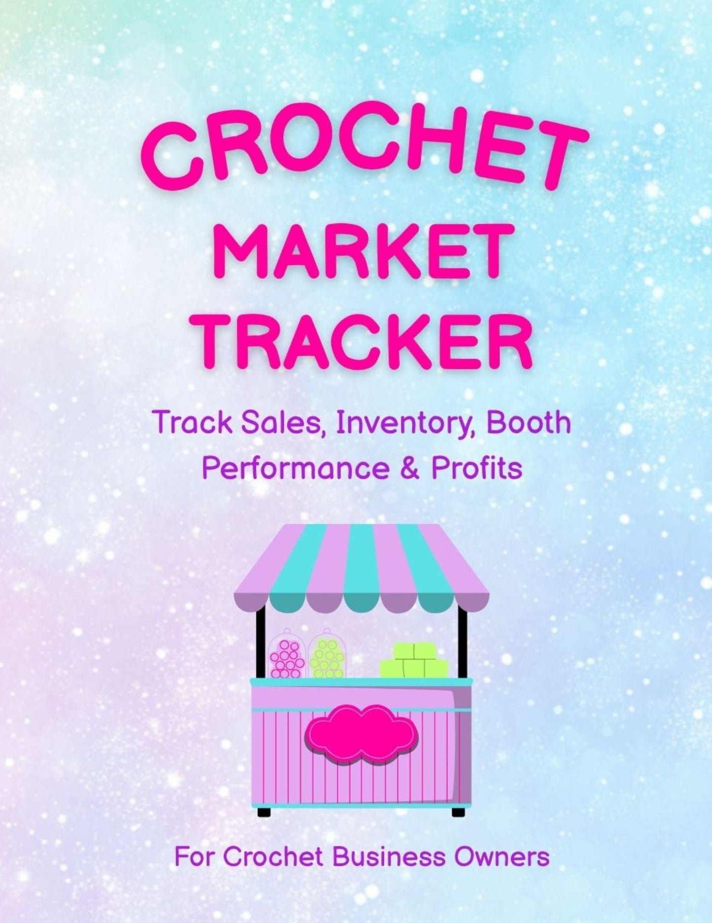 Crochet Market Tracker Journal (Physical Book)
