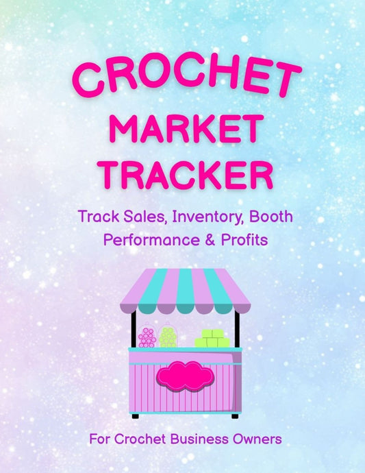 Crochet Market Tracker Journal (Physical Book)