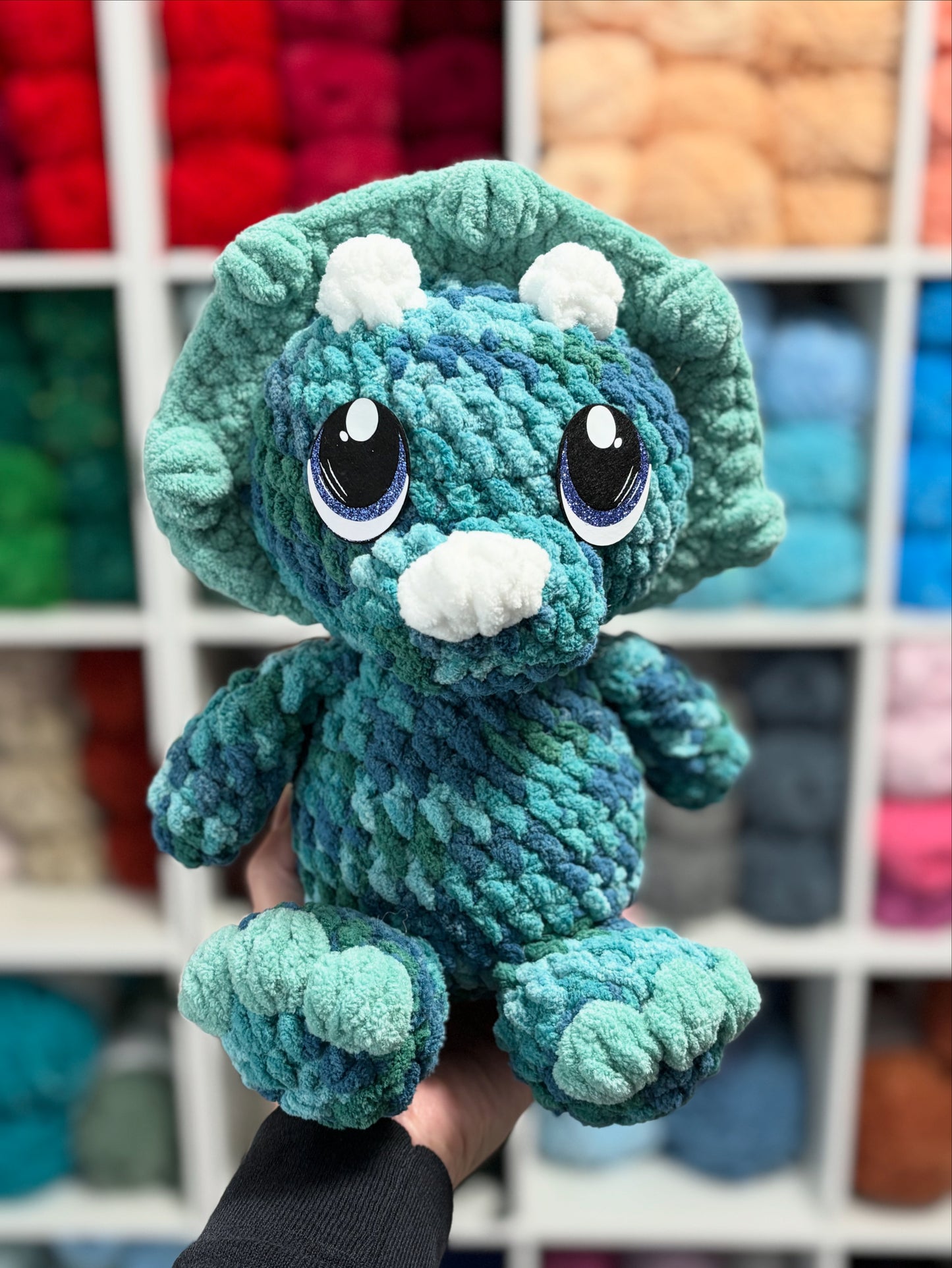 Triceratops Huggable Plushie