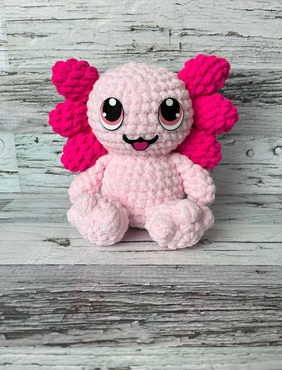 Axolotl Low Sew Crochet Pattern