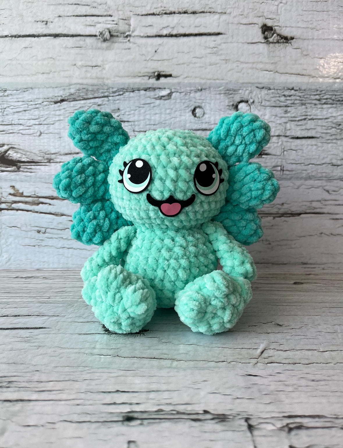 Axolotl Low Sew Crochet Pattern