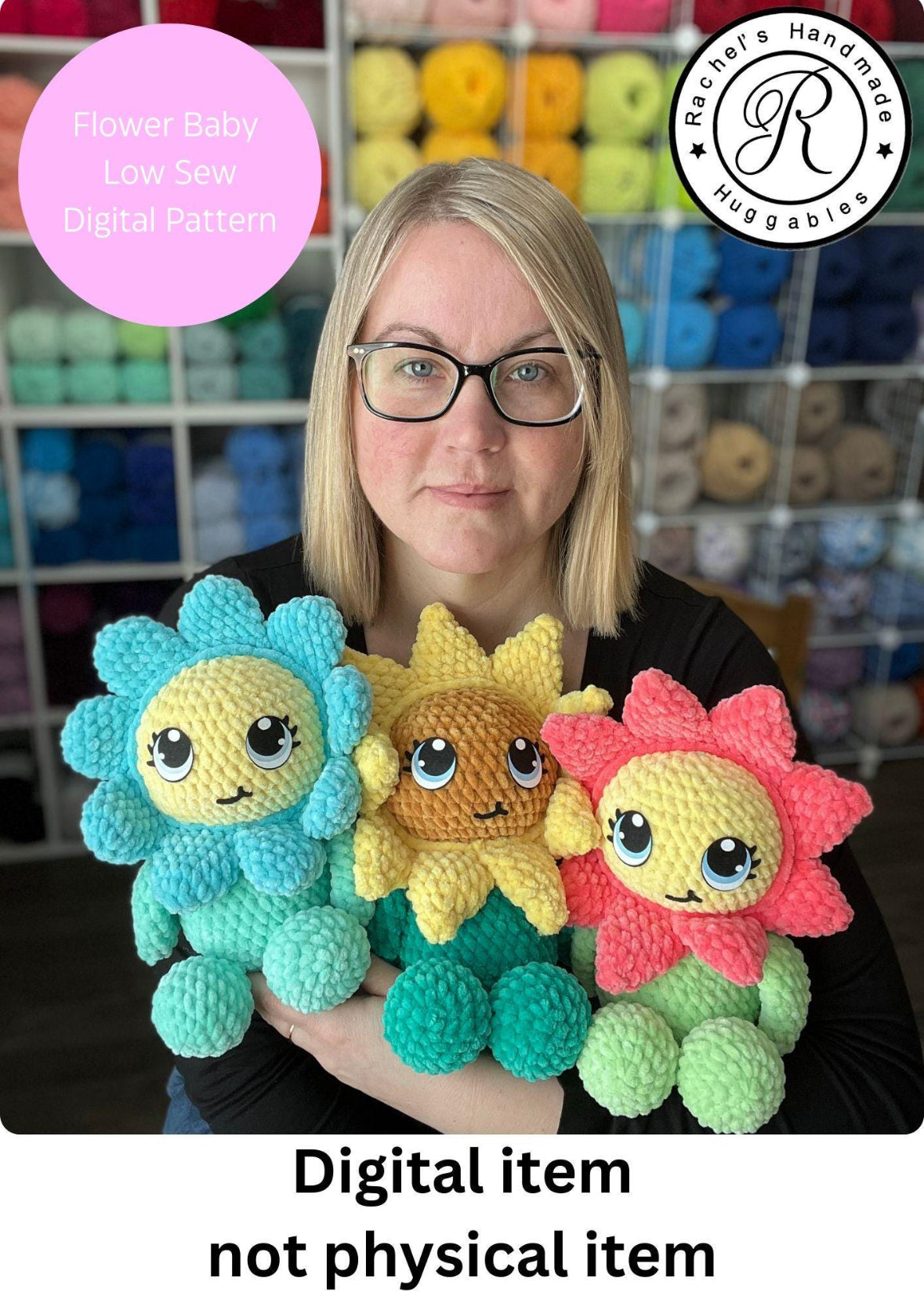 Flower Baby Low Sew Crochet Pattern