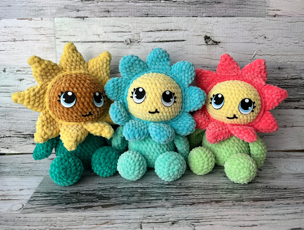 Flower Baby Low Sew Crochet Pattern