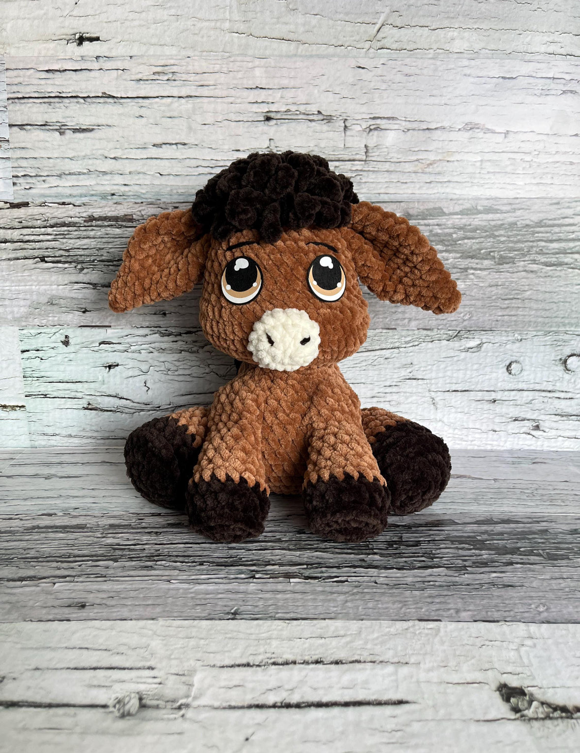Dylan the Donkey Crochet Pattern