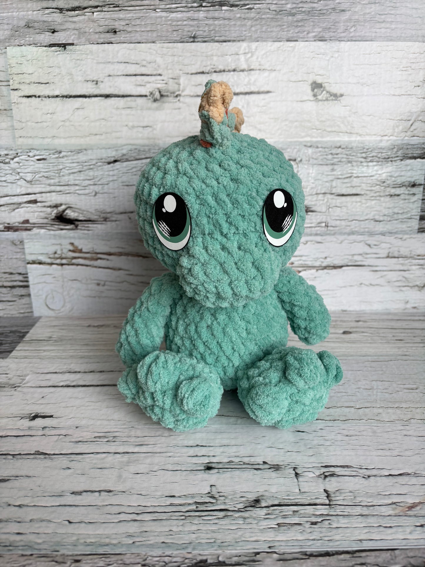 Dino Low Sew Crochet Pattern