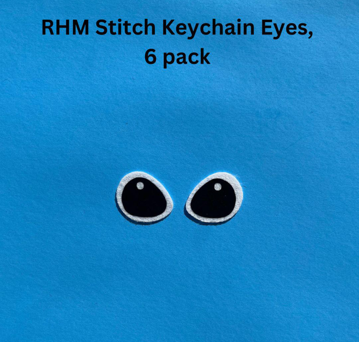 Felt Eyes ~ RHM Alien Keychain Eyes