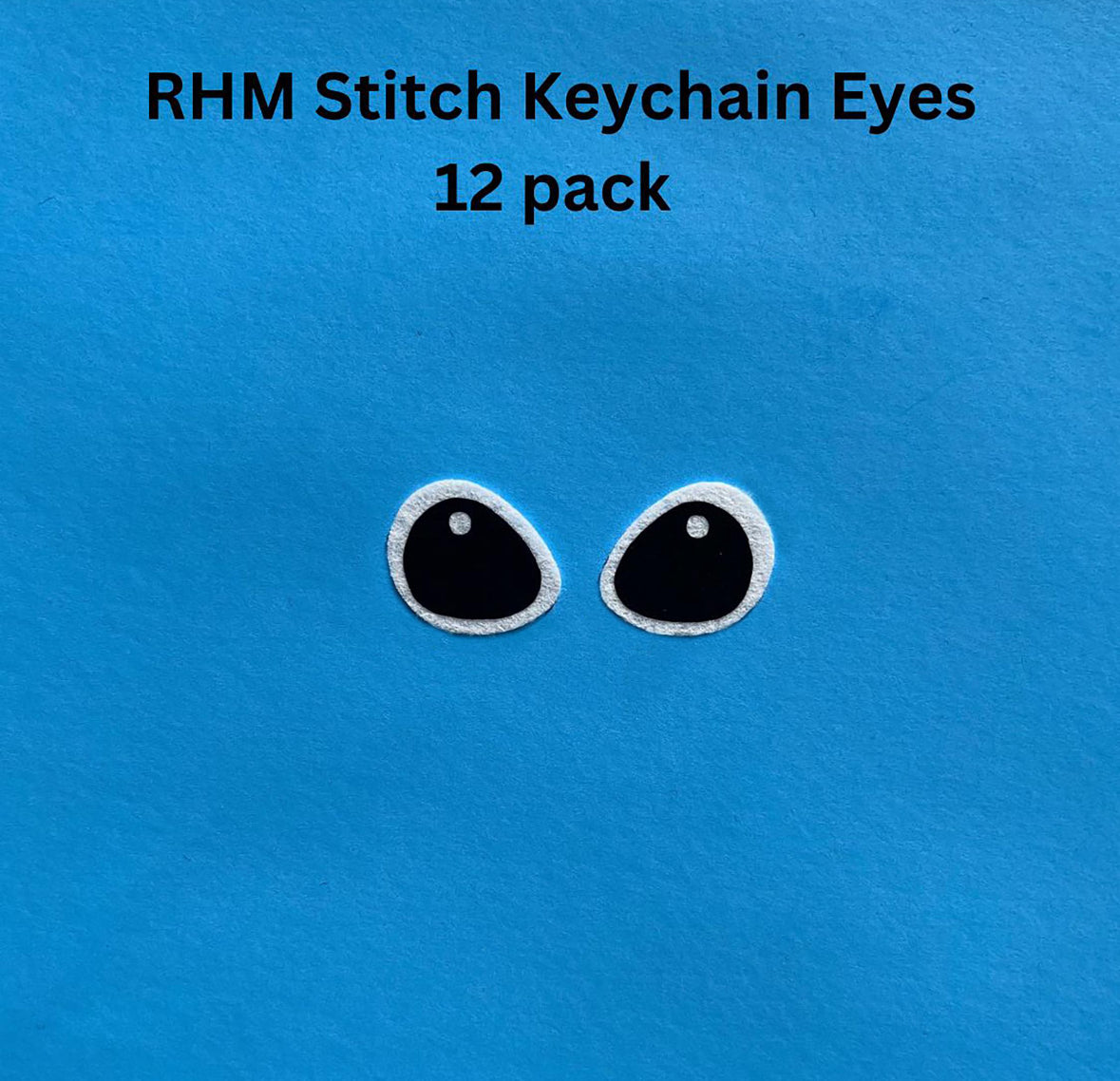 Felt Eyes ~ RHM Alien Keychain Eyes