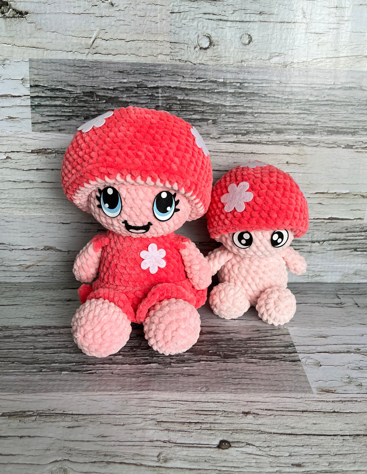 Felt Flowers ~ RHM Flower patches for Mushrooms