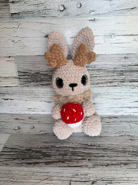 Willow the Jackalope Huggable Plushie