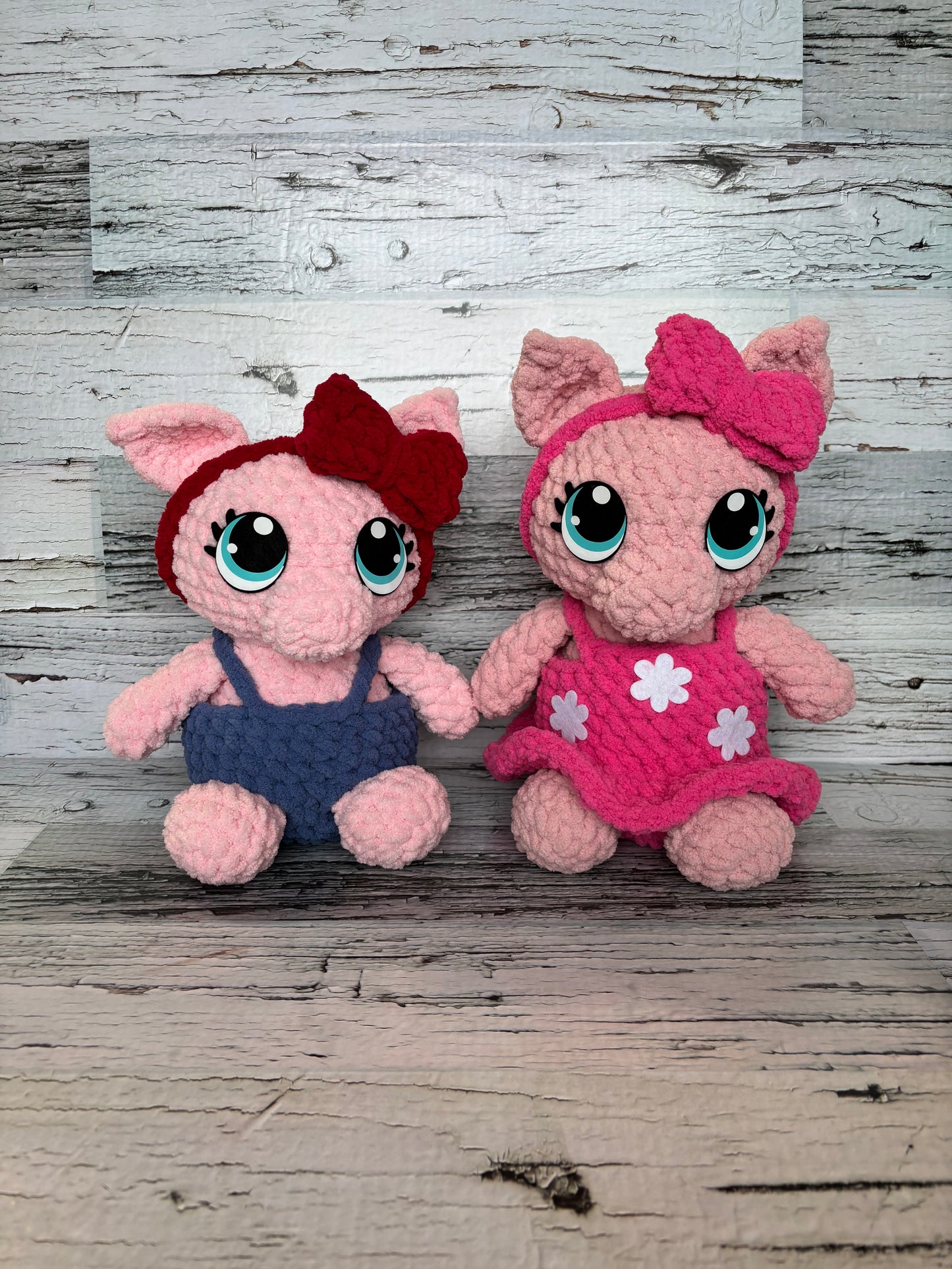 Piggy Low Sew Crochet Pattern