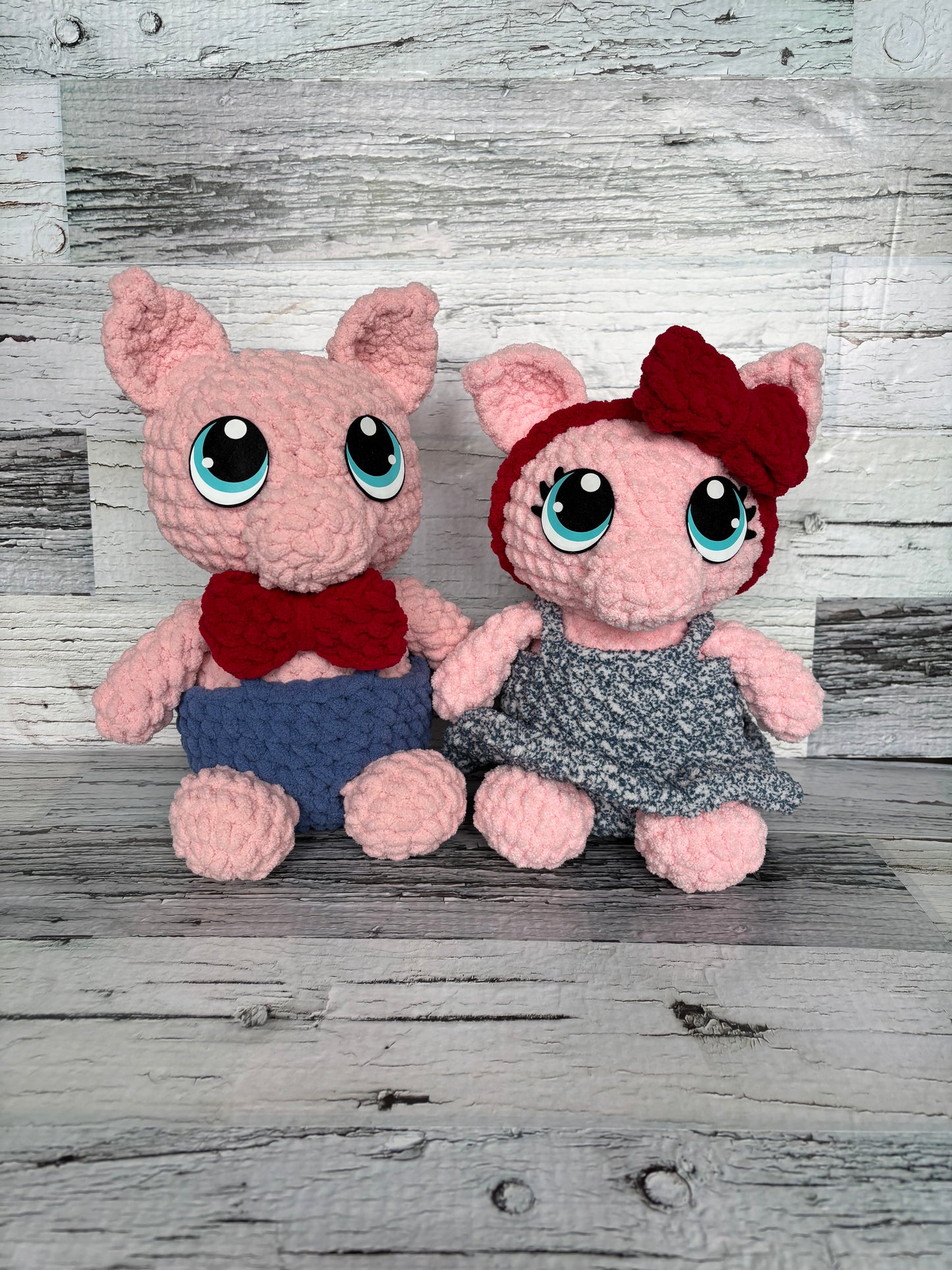 Piggy Low Sew Crochet Pattern