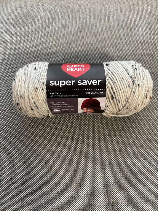 Red Heart Super Saver ~ Aran Fleck