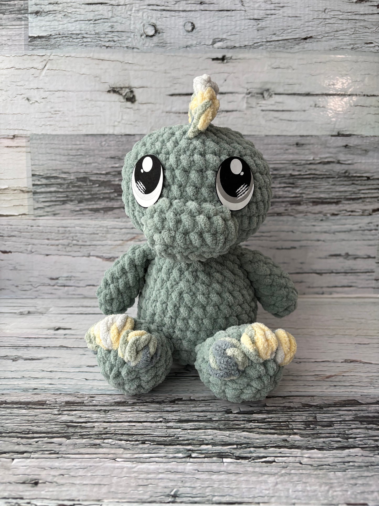 Dino Low Sew Crochet Pattern