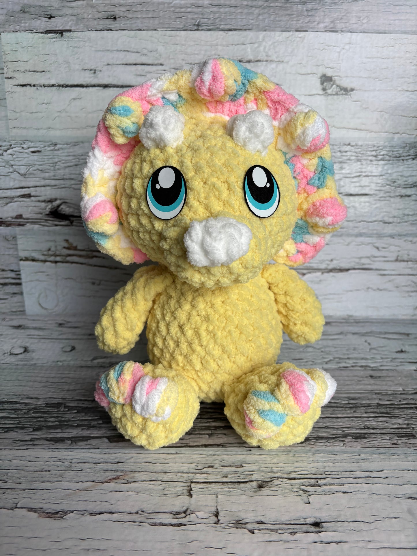 Triceratops Huggable Plushie