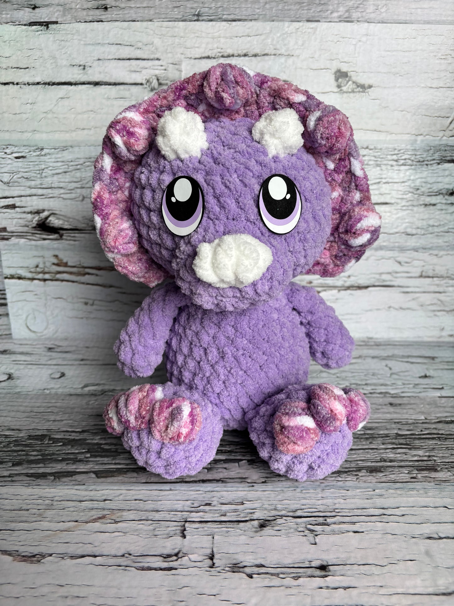 Triceratops Huggable Plushie