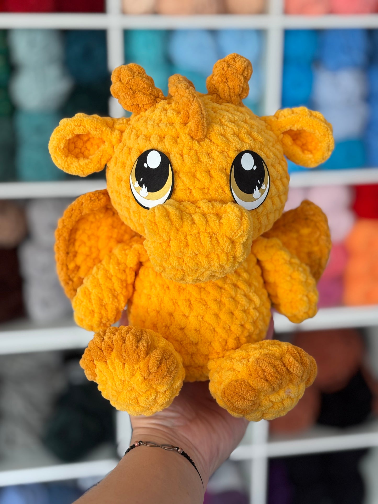 Dragon Low Sew Crochet Pattern
