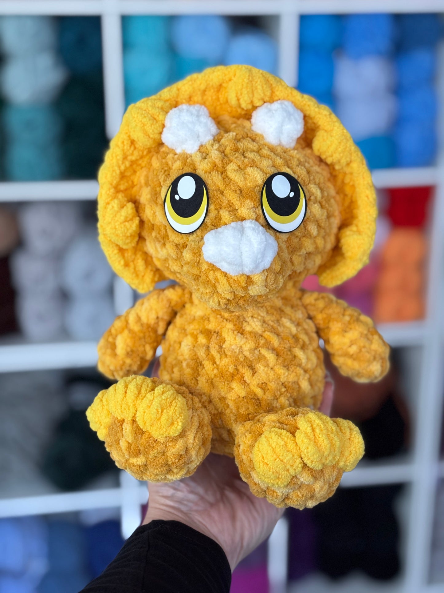 Triceratops Huggable Plushie