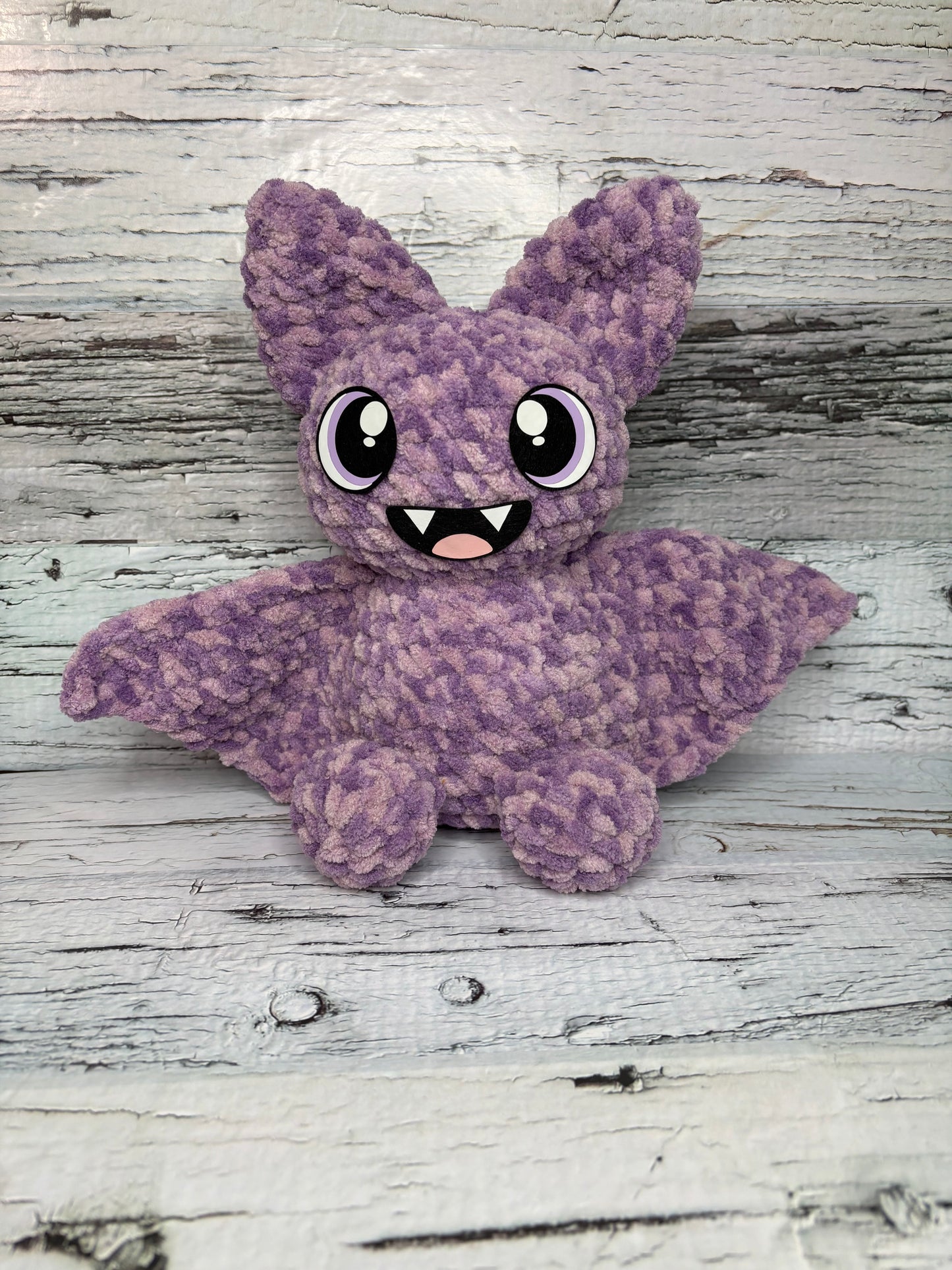 Bat Digital Crochet Pattern, Low Sew (PDF Pattern)
