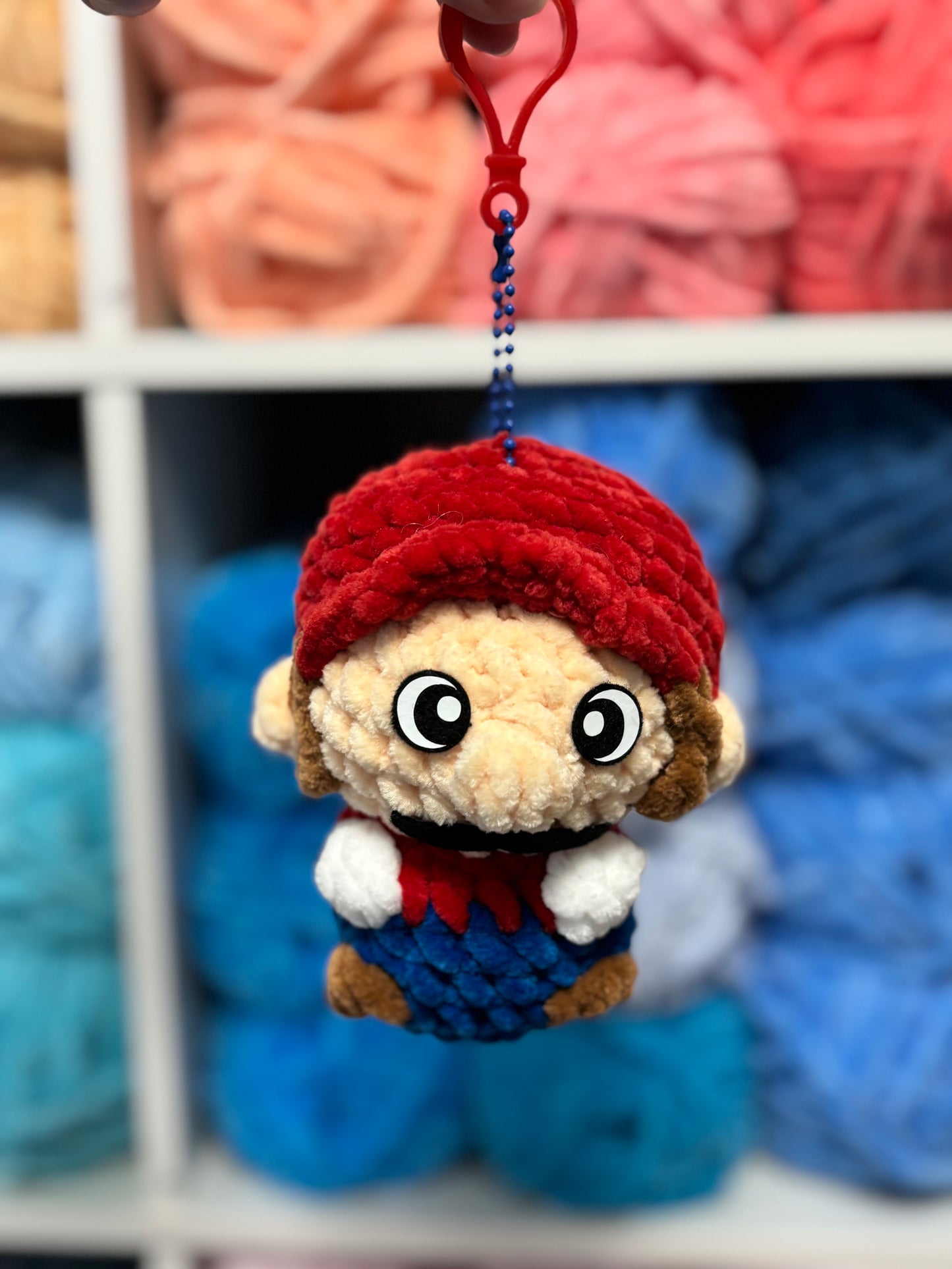 Mini Character Keychain / Backpack Clip – Huggable Plush Charm