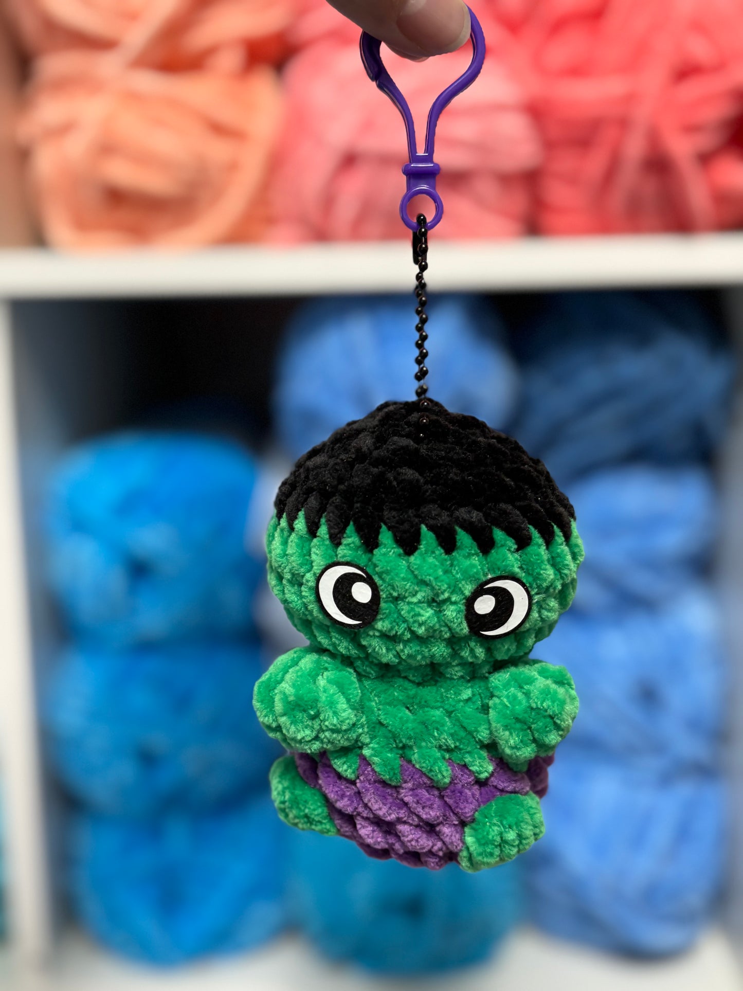 Mini Character Keychain / Backpack Clip – Huggable Plush Charm