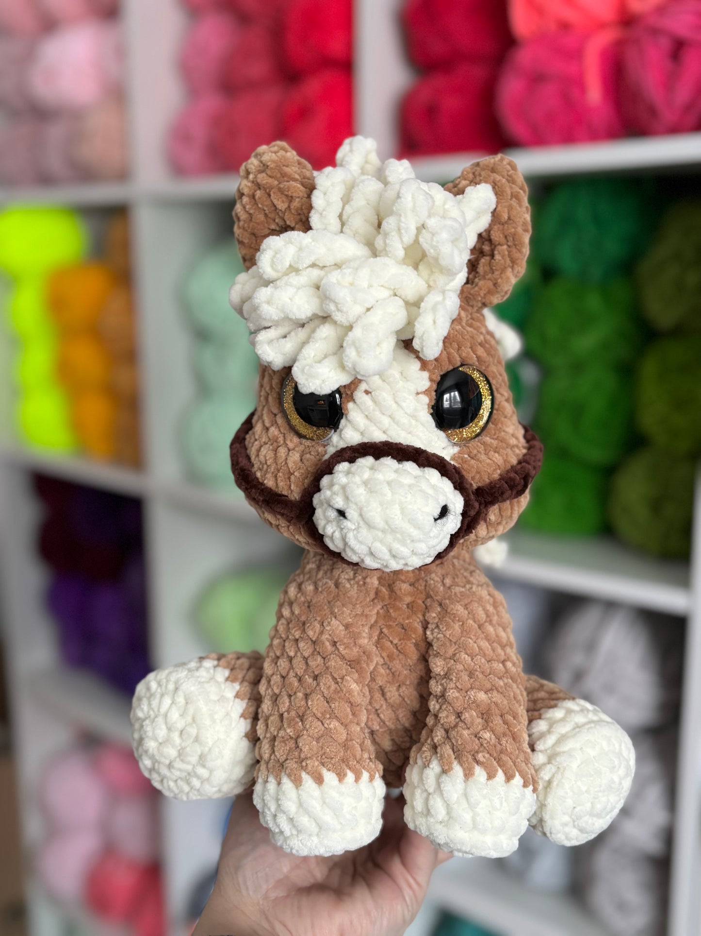 Hollie The Horse Digital Crochet Pattern (PDF Pattern)