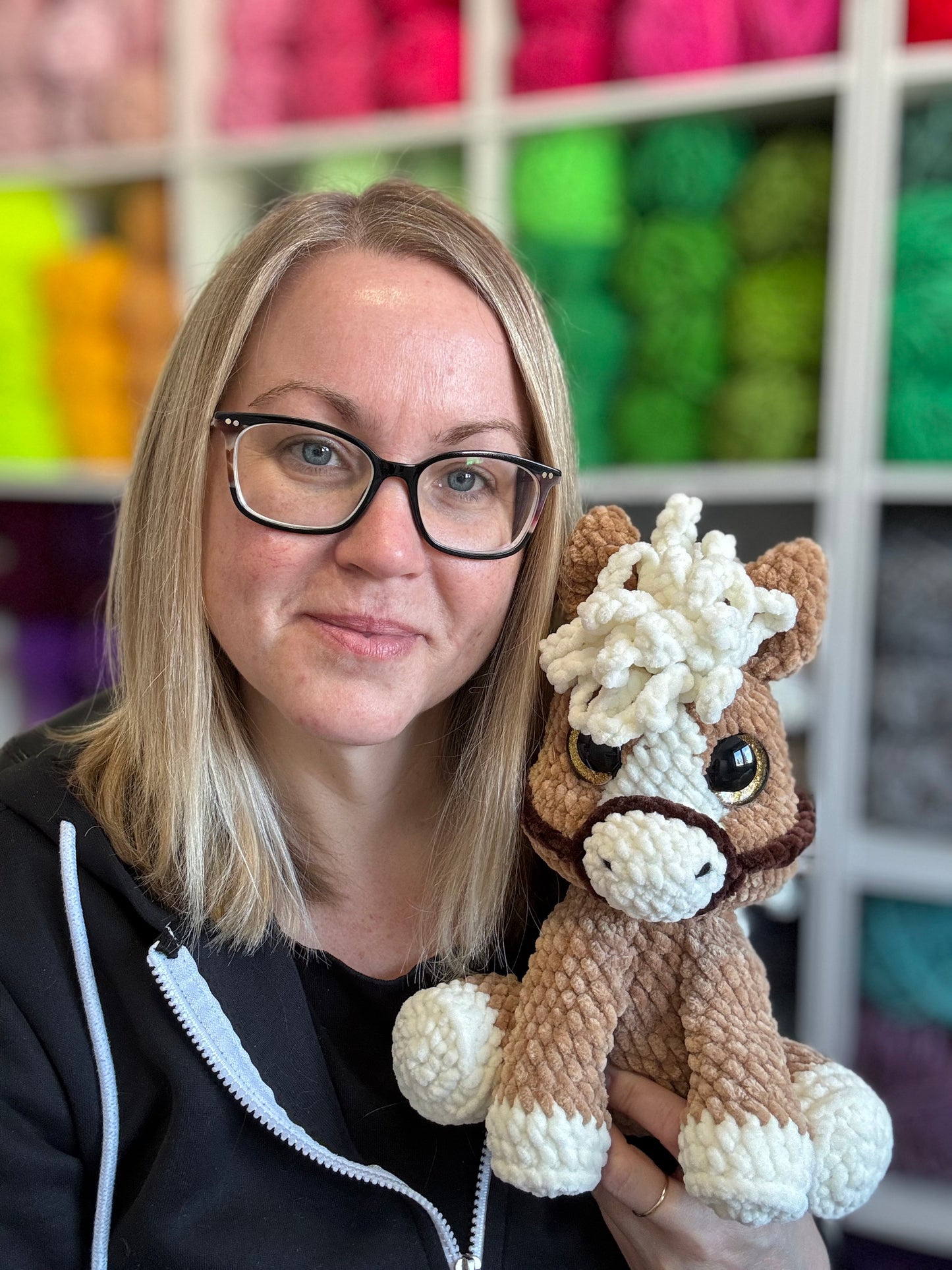 Hollie The Horse Digital Crochet Pattern (PDF Pattern)