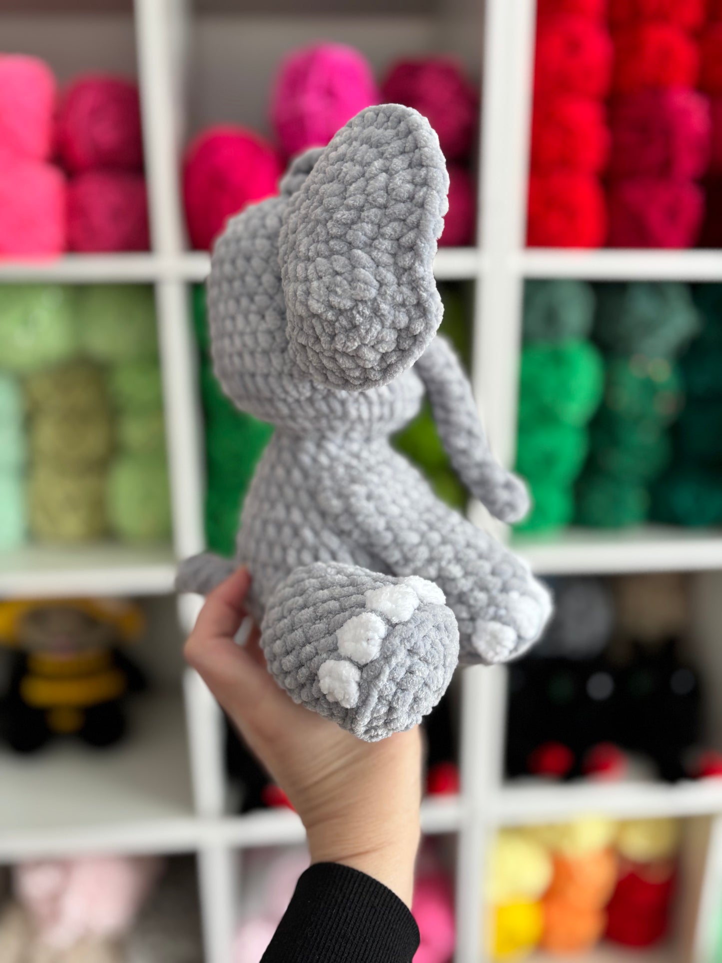 Ellie the Elephant Digital Crochet pattern (PDF Pattern)