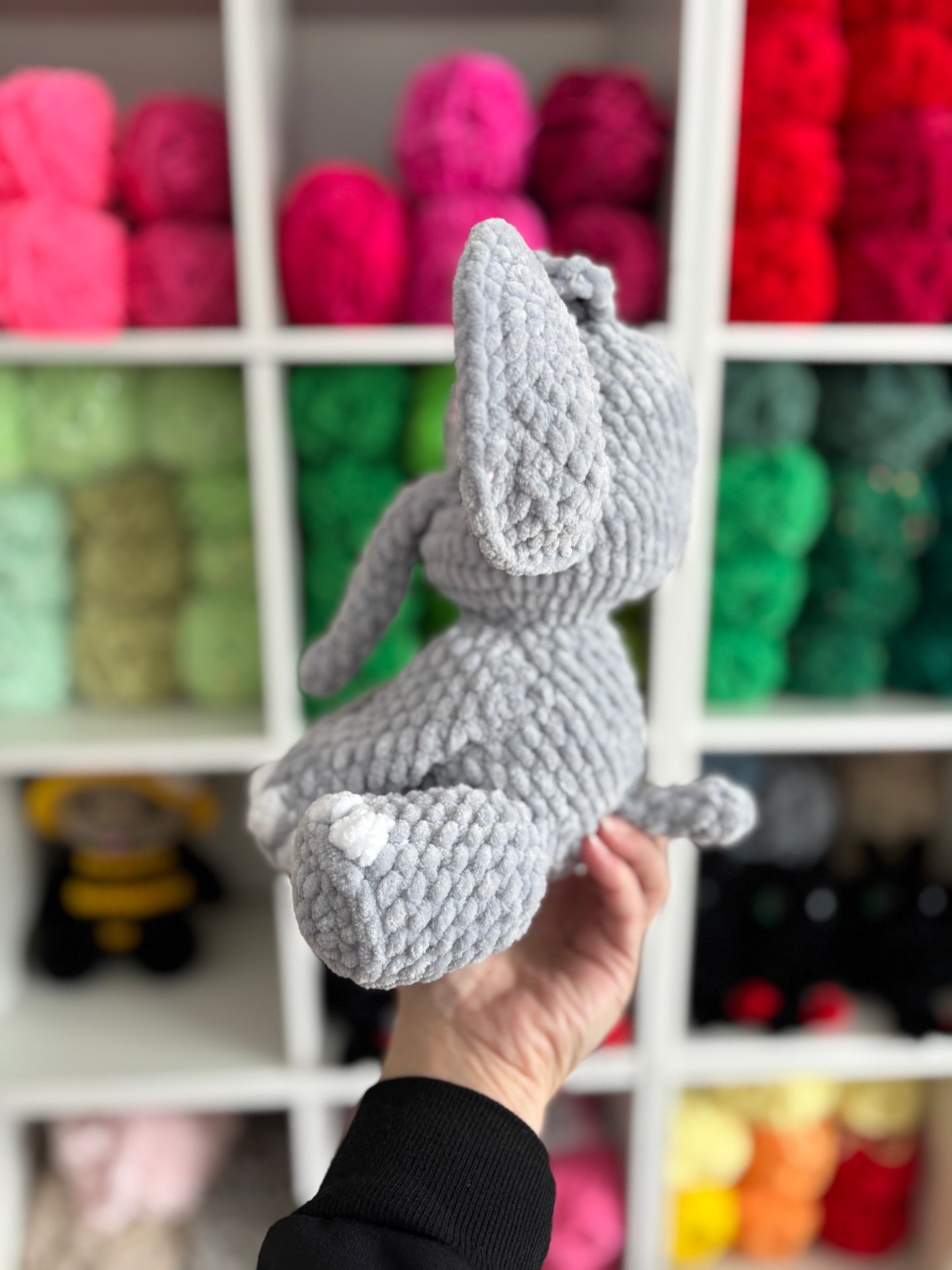 Ellie the Elephant Digital Crochet pattern (PDF Pattern)
