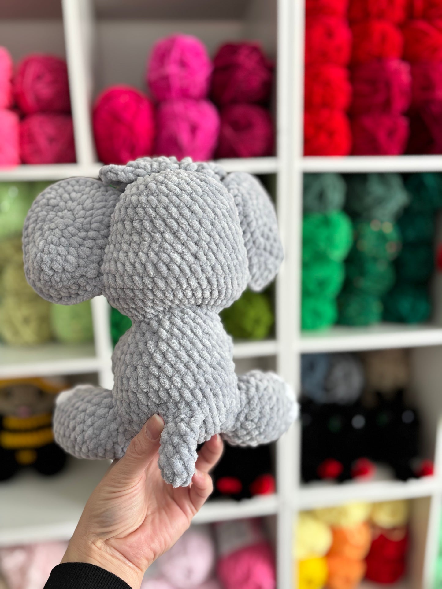 Ellie the Elephant Digital Crochet pattern (PDF Pattern)