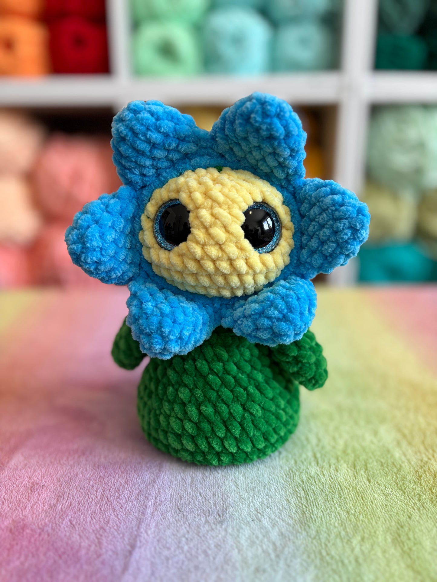 Flower Desk Pals Digital Crochet Pattern Bundle, Low Sew (PDF Pattern)