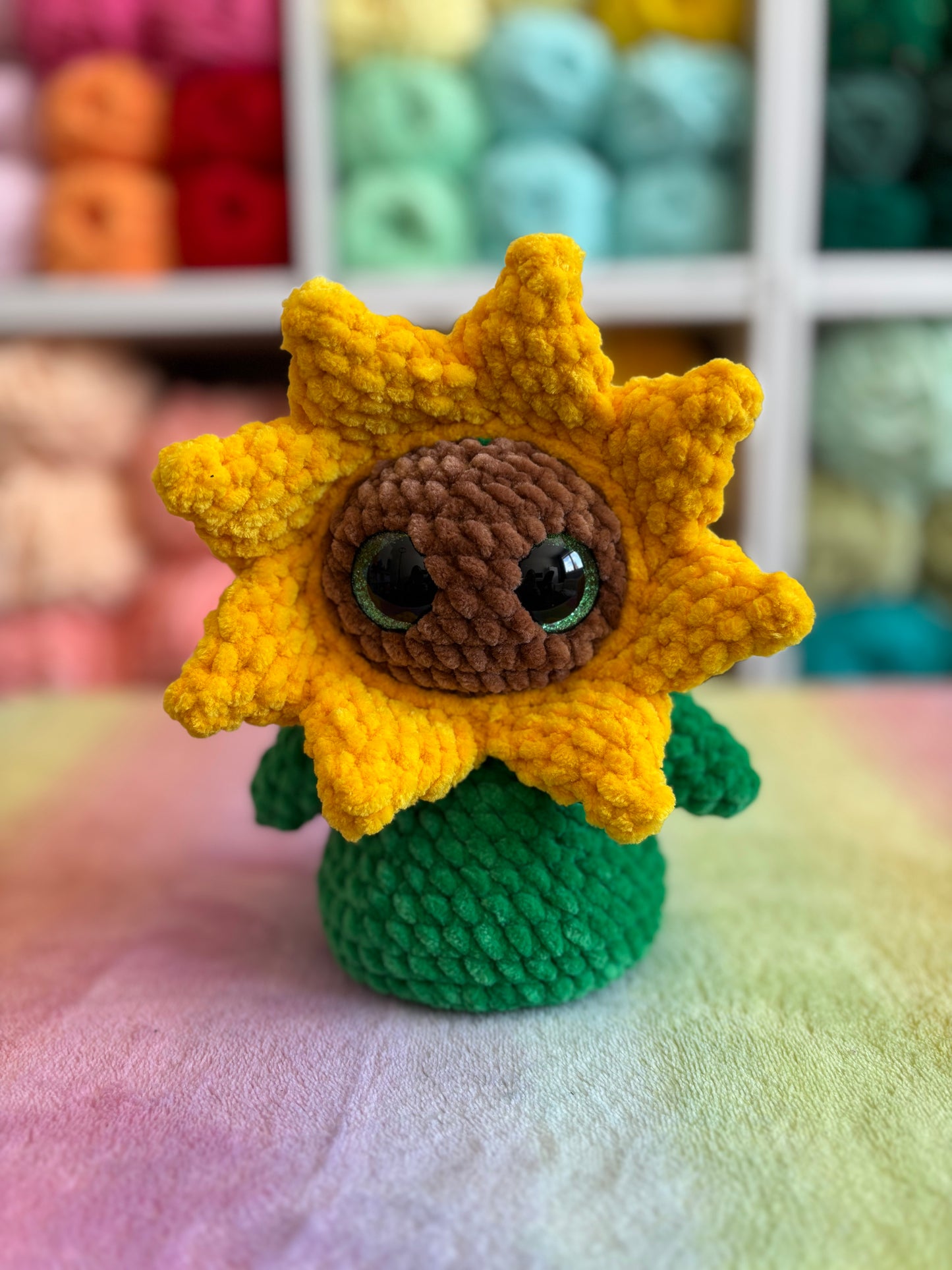 Flower Desk Pals Digital Crochet Pattern Bundle, Low Sew (PDF Pattern)