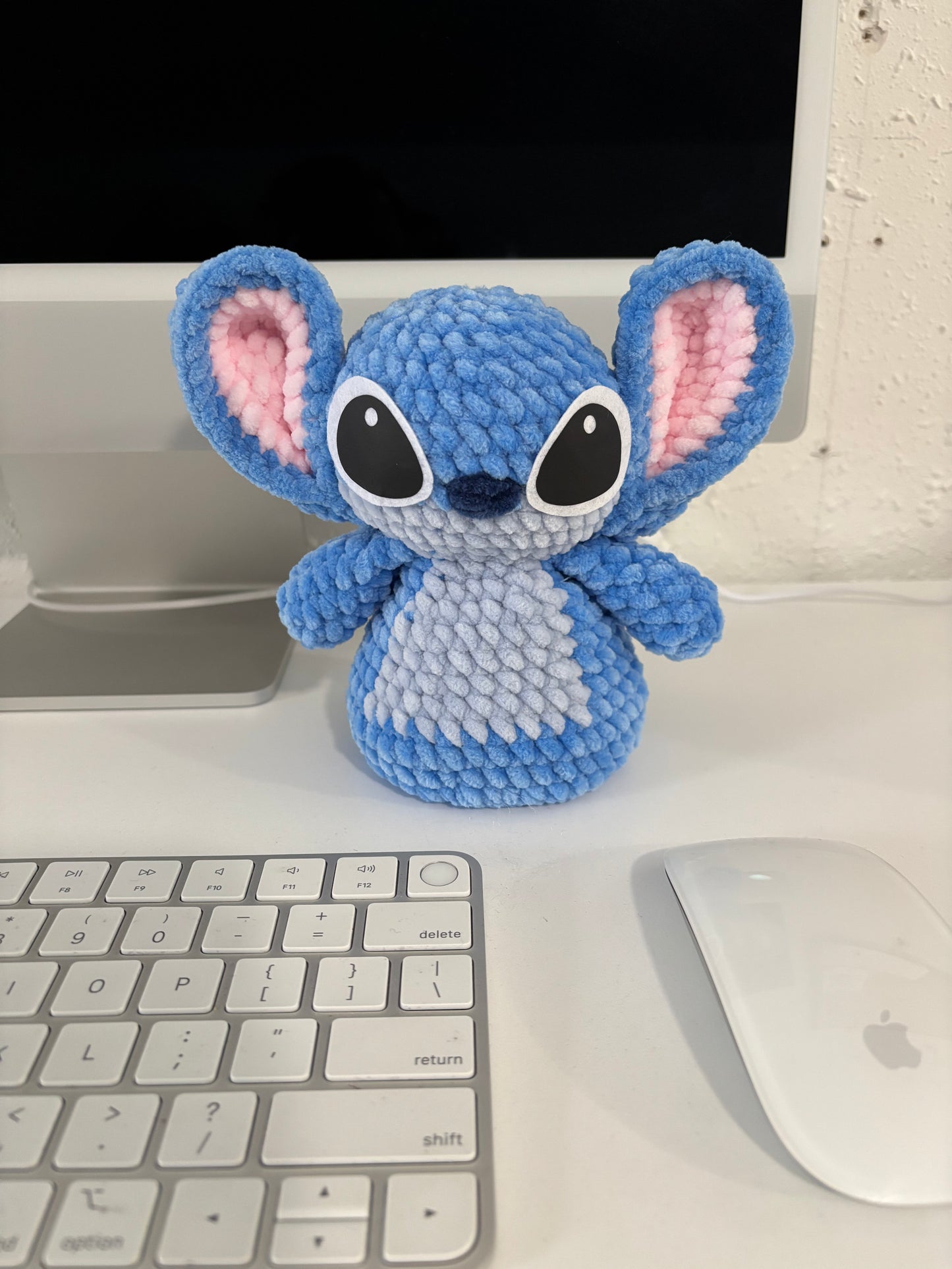 Blue Alien Desk Pal Plushie