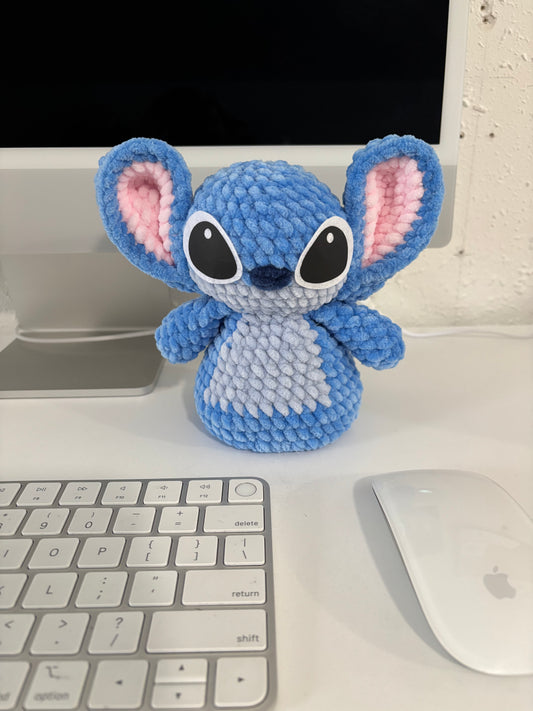 Blue Alien Desk Pal Plushie