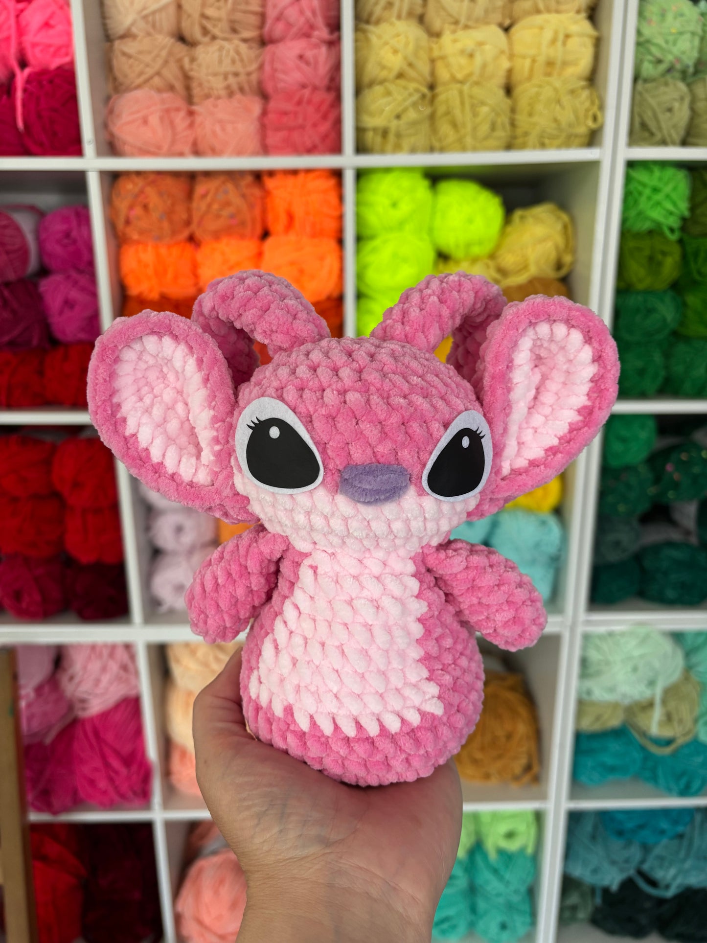 Blue Alien Desk Pal Digital Pattern, Low Sew, (PDF Pattern)
