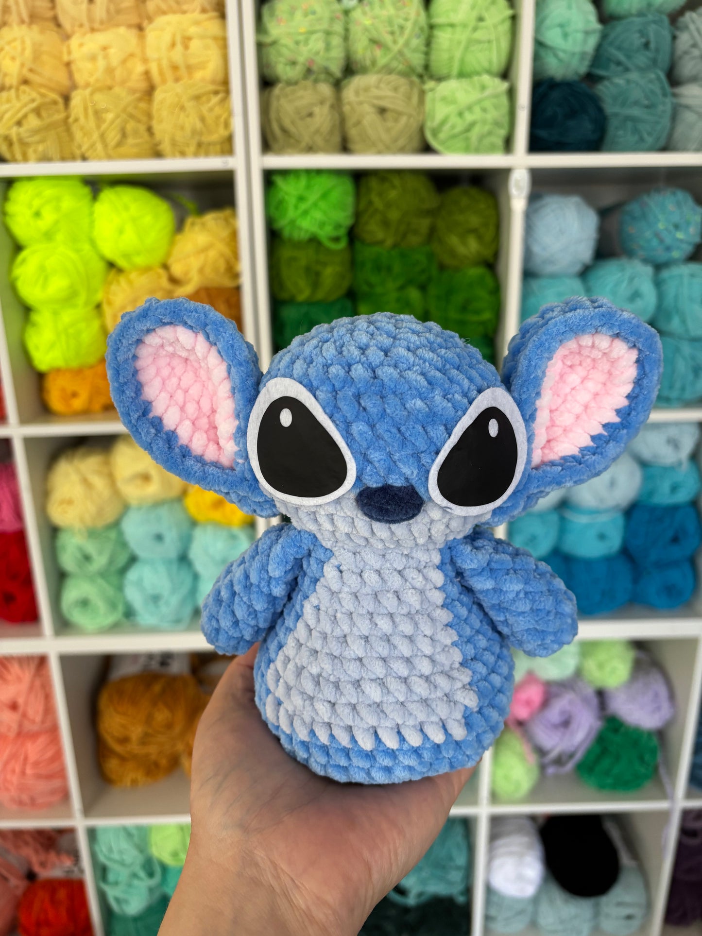Blue Alien Desk Pal Plushie