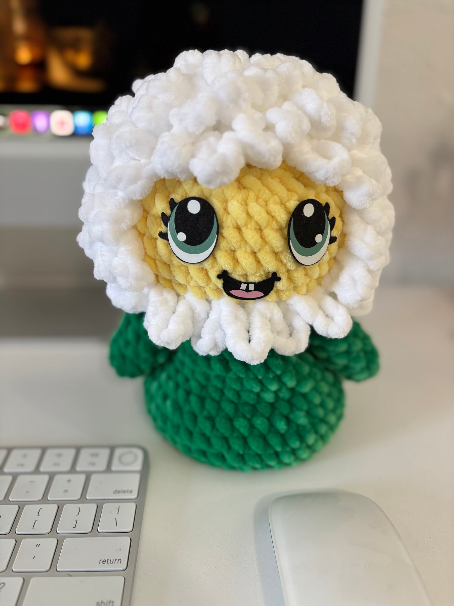 Dandelion Puff Desk Pal Huggable Plushie