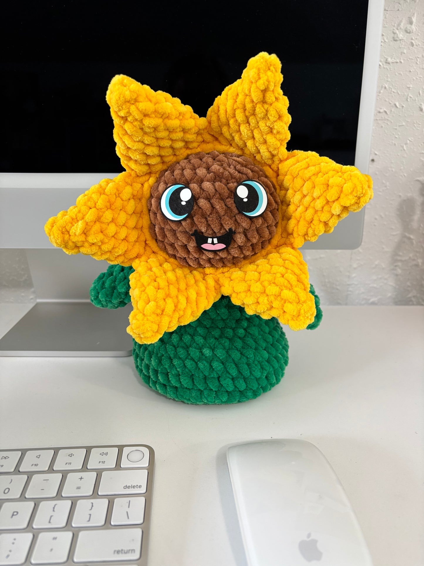 Sunflower Desk Pal Huggable plushie
