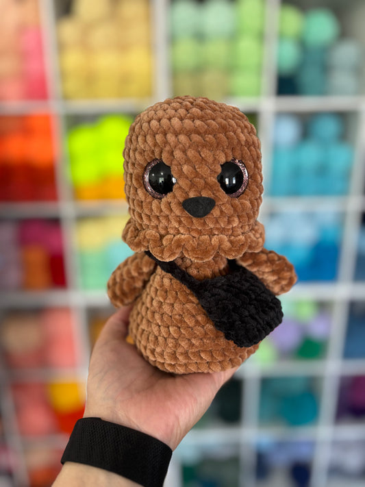 Loyal Sidekick Desk Pal, Digital Crochet Pattern, No Sew (PDF Pattern)
