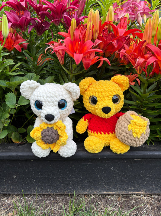 Bear Low Sew Digital Crochet Pattern (PDF Pattern)