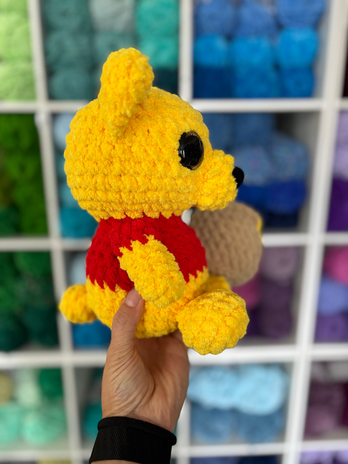 Honey Bear Huggable Plushie