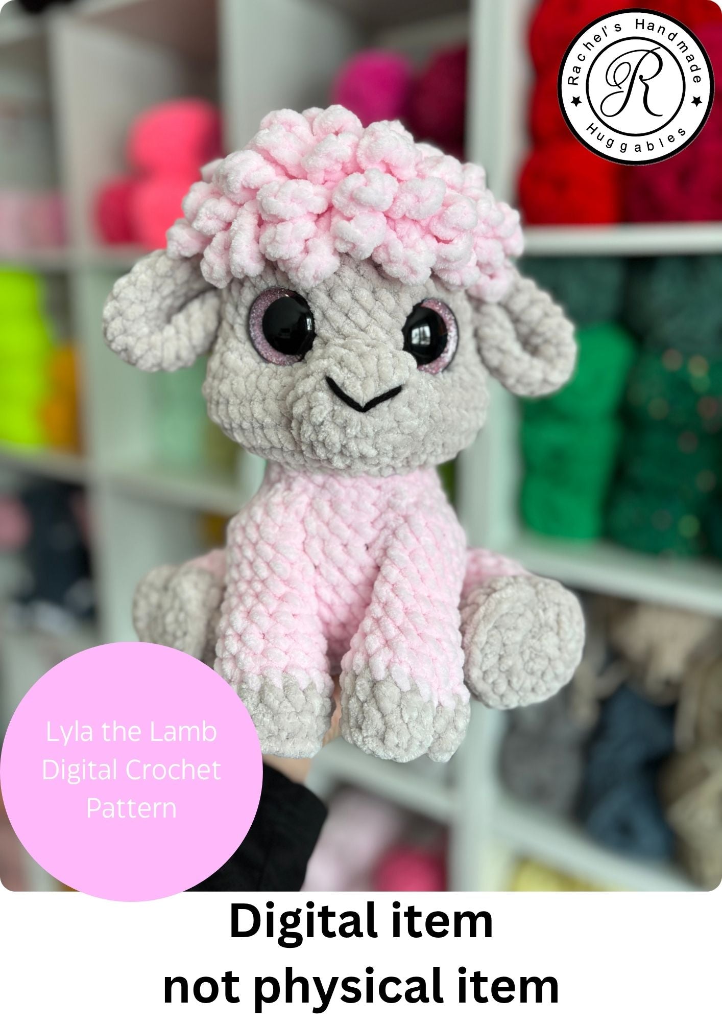 Lyla the Lamb Digital Crochet Pattern (PDF Pattern)