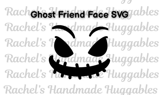 Ghost Friend Face SVG